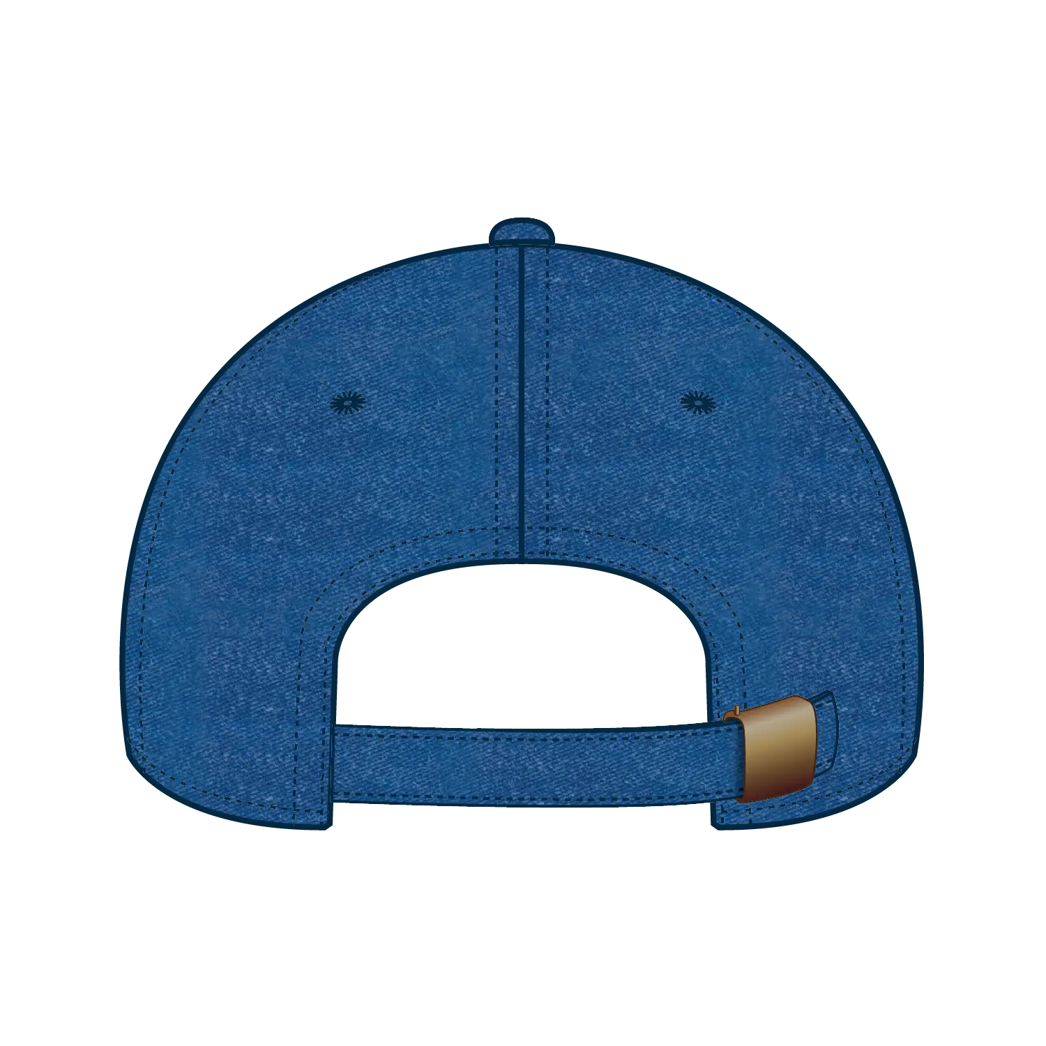OTTO 18-202 6 Panel Low Profile Dad Cap - Royal - Royal / 6 1/2’’ - 7 5/8’’
