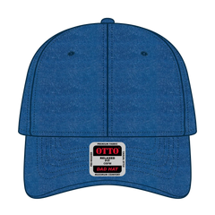 OTTO 18-202 6 Panel Low Profile Dad Cap - Royal - Royal / 6 1/2’’ - 7 5/8’’