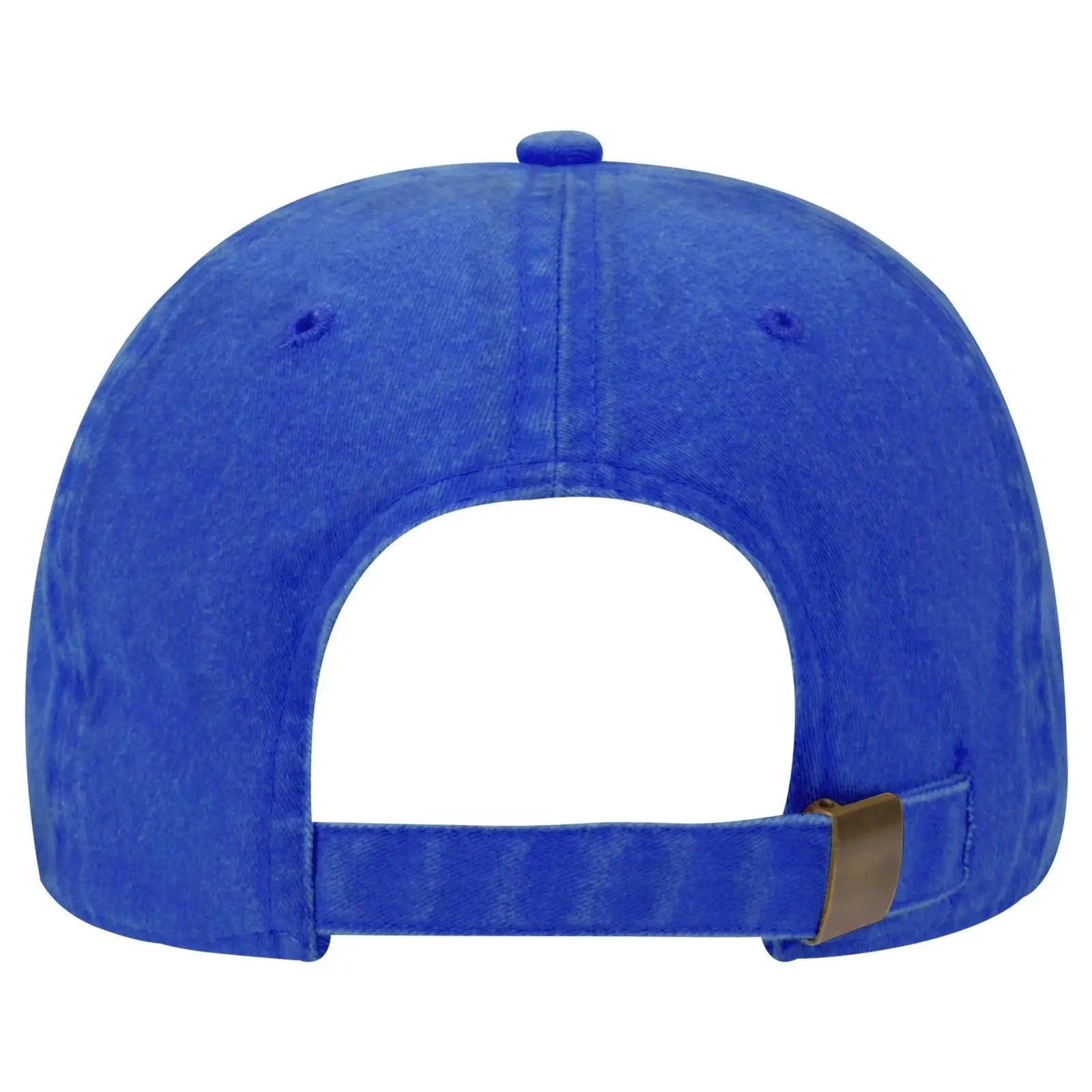 OTTO 18-202 6 Panel Low Profile Dad Cap - Royal - Royal / 6 1/2’’ - 7 5/8’’