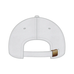 OTTO 18-202 6 Panel Low Profile Dad Cap - White - White / 6 1/2’’ - 7 5/8’’