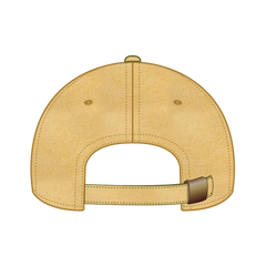 OTTO 18-202 6 Panel Low Profile Dad Cap - Yellow - Yellow / 6 1/2’’ - 7 5/8’’