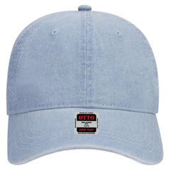 OTTO 18-204 6 Panel Low Profile Dad Cap - Lt. Blue - Lt. Blue / 6 1/2’’ - 7 5/8’’