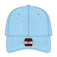 OTTO 18-204 6 Panel Low Profile Dad Cap - Lt. Blue - Lt. Blue / 6 1/2’’ - 7 5/8’’
