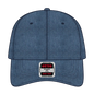 OTTO 18-204 6 Panel Low Profile Dad Cap - Navy - Navy / 6 1/2’’ - 7 5/8’’