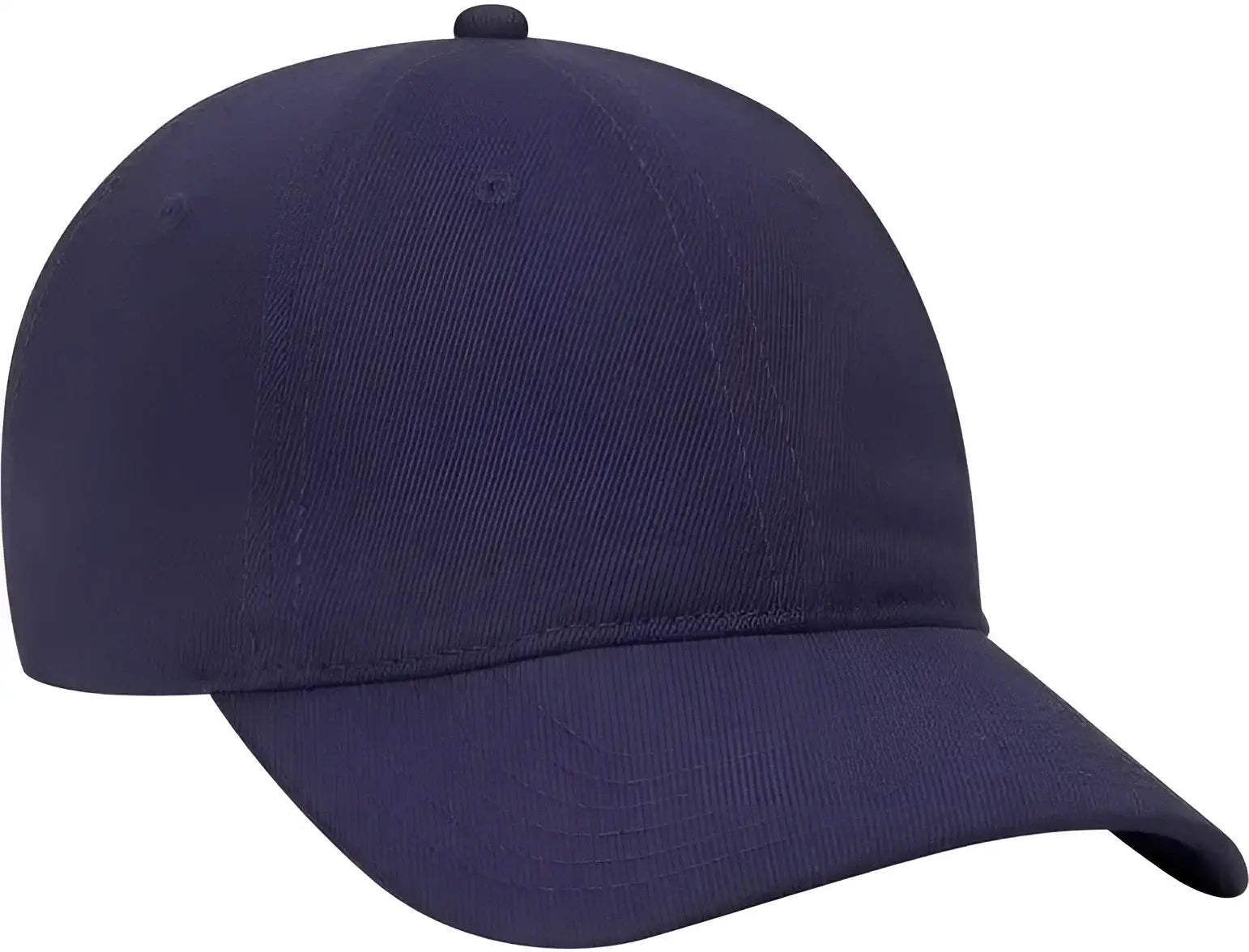 OTTO 18-253 Brushed Bull Denim Soft Crown Low Profile Pro Style Cap - Navy - Navy / One Size Fits Most