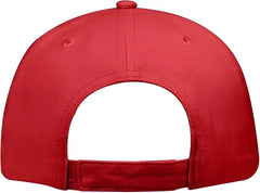 OTTO 18 253 Brushed Bull Denim Soft Crown Low Profile Pro Style Cap Red Red / One Size Fits Most