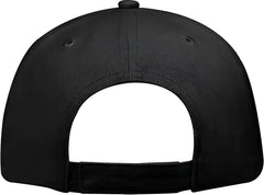OTTO 18-253 Brushed Bull Denim Soft Crown Low Profile Pro Style Cap - Black - Black / One Size Fits Most