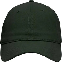 OTTO 18-253 Brushed Bull Denim Soft Crown Low Profile Pro Style Cap - Dark Green - Forest / One Size Fits Most