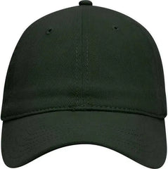OTTO 18-253 Brushed Bull Denim Soft Crown Low Profile Pro Style Cap - Dark Green - Forest / One Size Fits Most