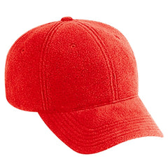 OTTO 18-429 6 Panel Low Profile Baseball Cap - Red - Red / 6 1/2’’ - 7 5/8’’