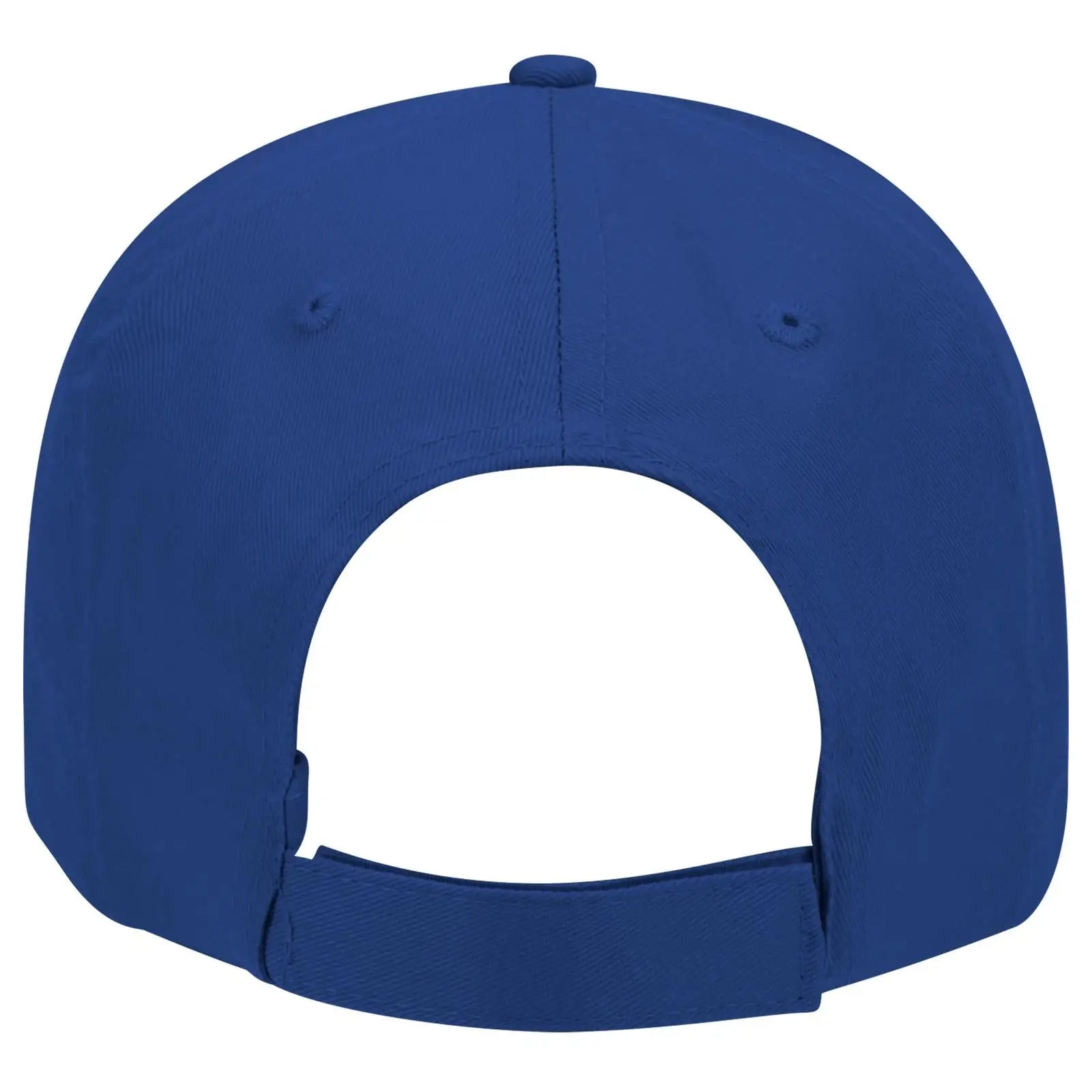 OTTO 18-553 6 Panel Low Profile Baseball Cap - Royal - Royal / 6 1/2’’ - 7 5/8’’