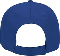 OTTO 18-553 Cotton Twill Low Profile Pro Style Cap with Adjustable Hook and Loop - Royal - Royal / One Size Fits Most