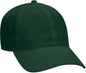 OTTO 18-686 6 Panel Low Profile Baseball Cap - Dark Green - Forest / One Size Fits Most