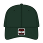 OTTO 18-686 6 Panel Low Profile Baseball Cap - Dk. Green - Dk. Green / 6 1/2’’ - 7 5/8’’