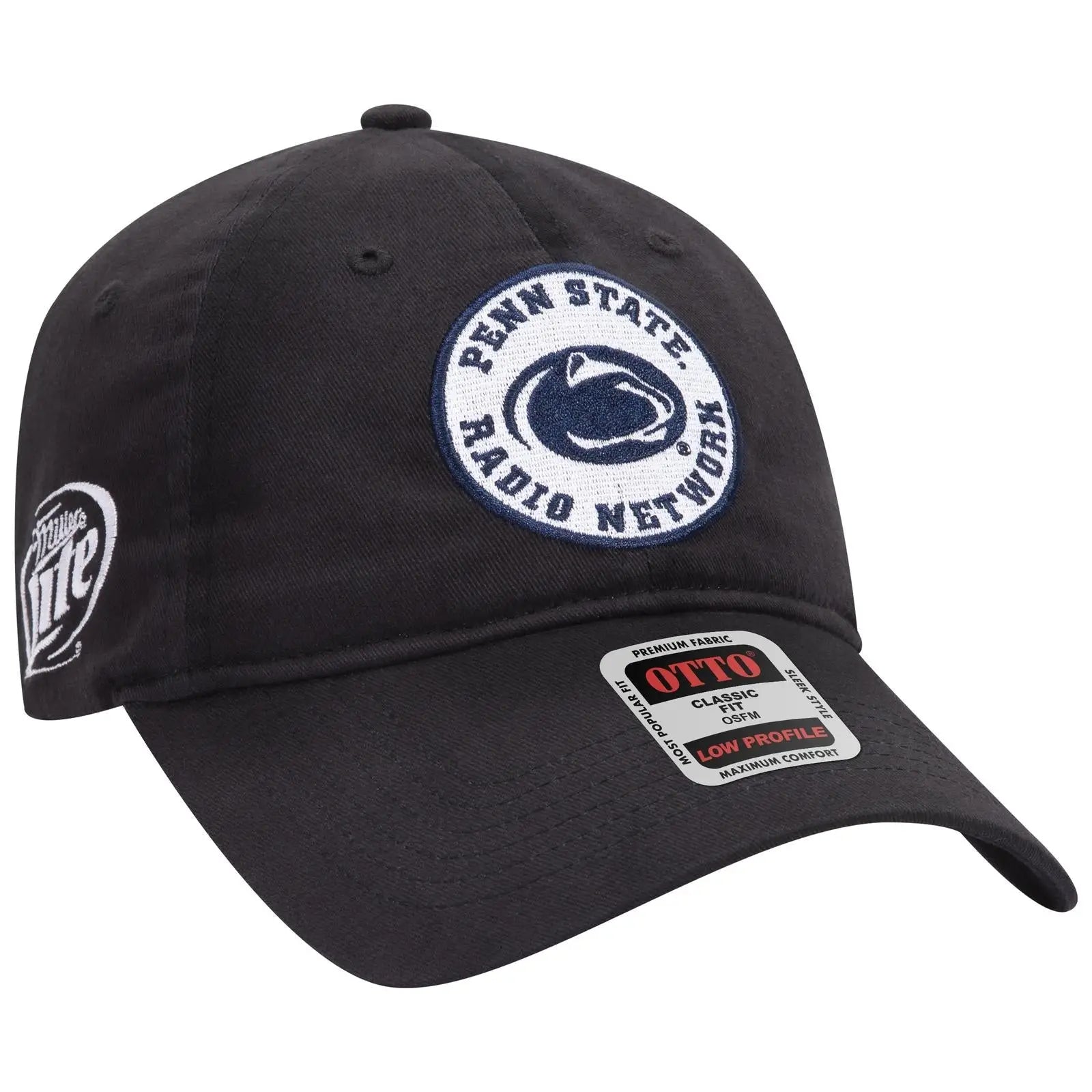 OTTO 18-686 6 Panel Low Profile Baseball Cap - Gray - Gray / 6 1/2’’ - 7 5/8’’