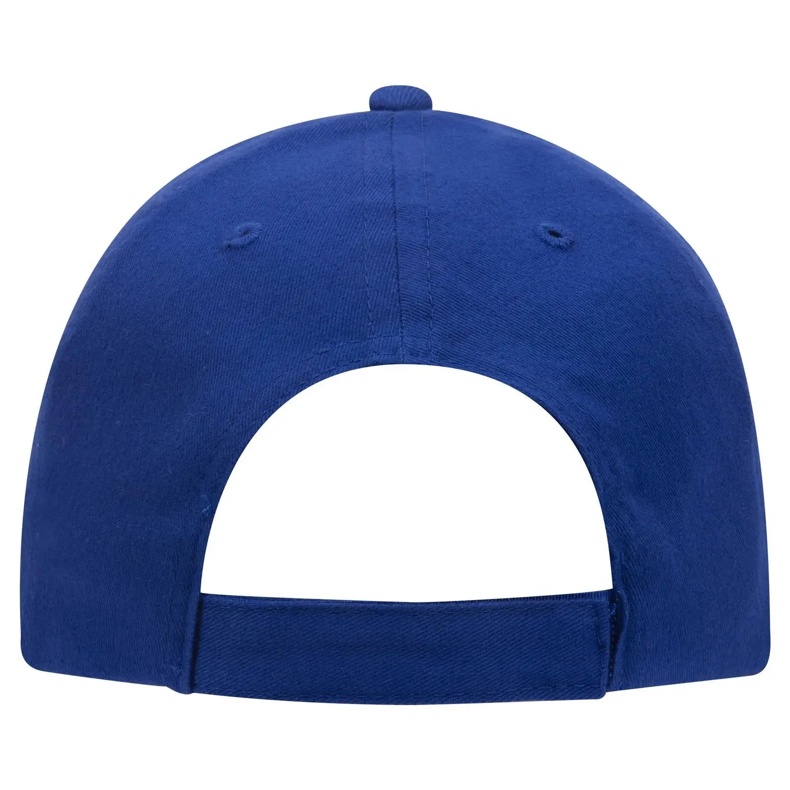 OTTO 18-686 6 Panel Low Profile Baseball Cap - Royal - Royal / 6 1/2’’ - 7 5/8’’