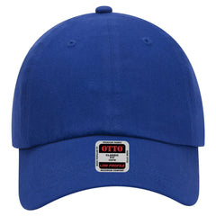 OTTO 18-686 6 Panel Low Profile Baseball Cap - Royal - Royal / 6 1/2’’ - 7 5/8’’