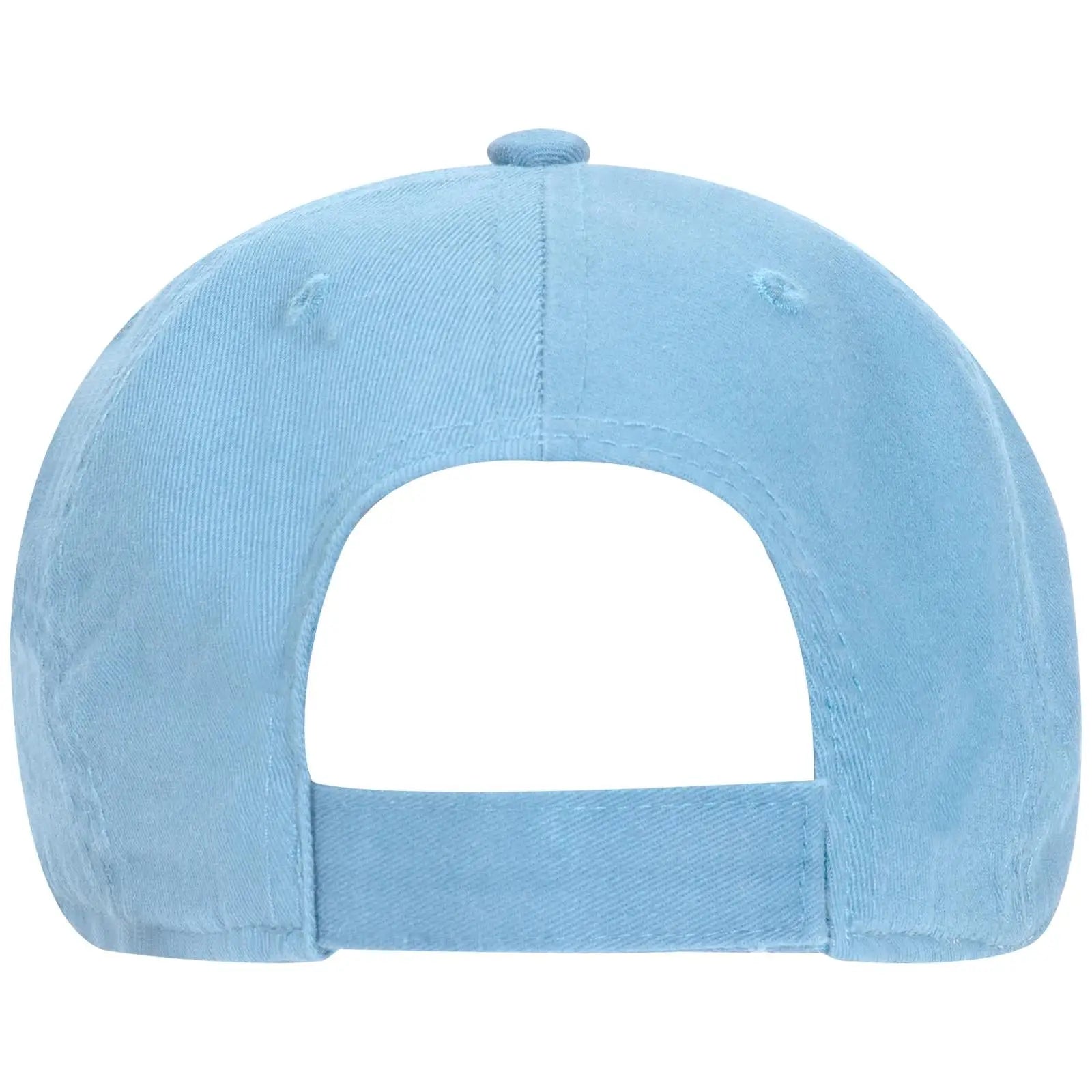 OTTO 18-692 6 Panel Low Profile Dad Cap - Aqua