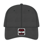 OTTO 18-692 6 Panel Low Profile Dad Cap - Char. Gray - Char. Gray / 6 1/2’’ - 7 5/8’’