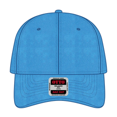 OTTO 18-692 6 Panel Low Profile Dad Cap - Lake Blue - Lake Blue / 6 1/2’’ - 7 5/8’’