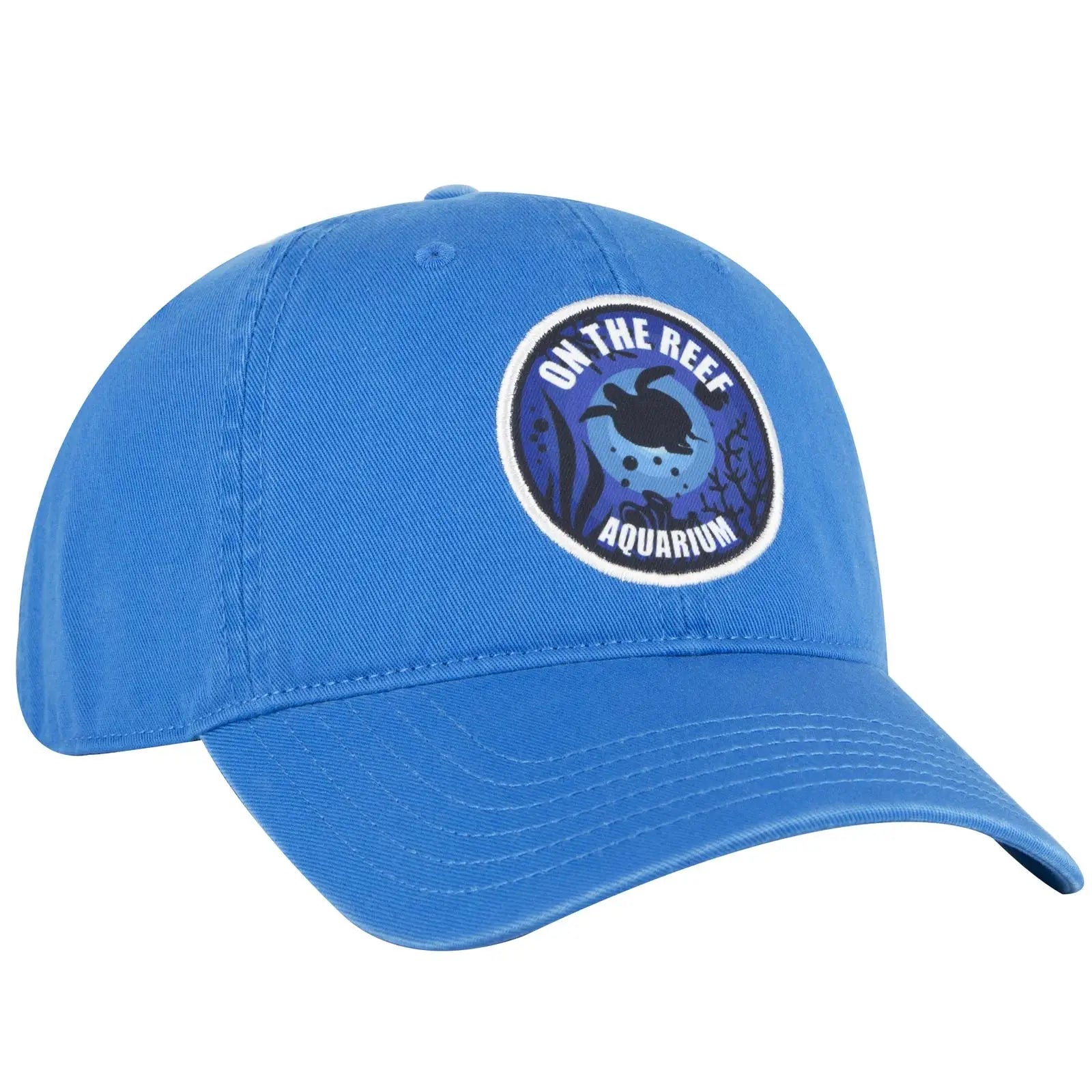 OTTO 18-692 6 Panel Low Profile Dad Cap - Lake Blue