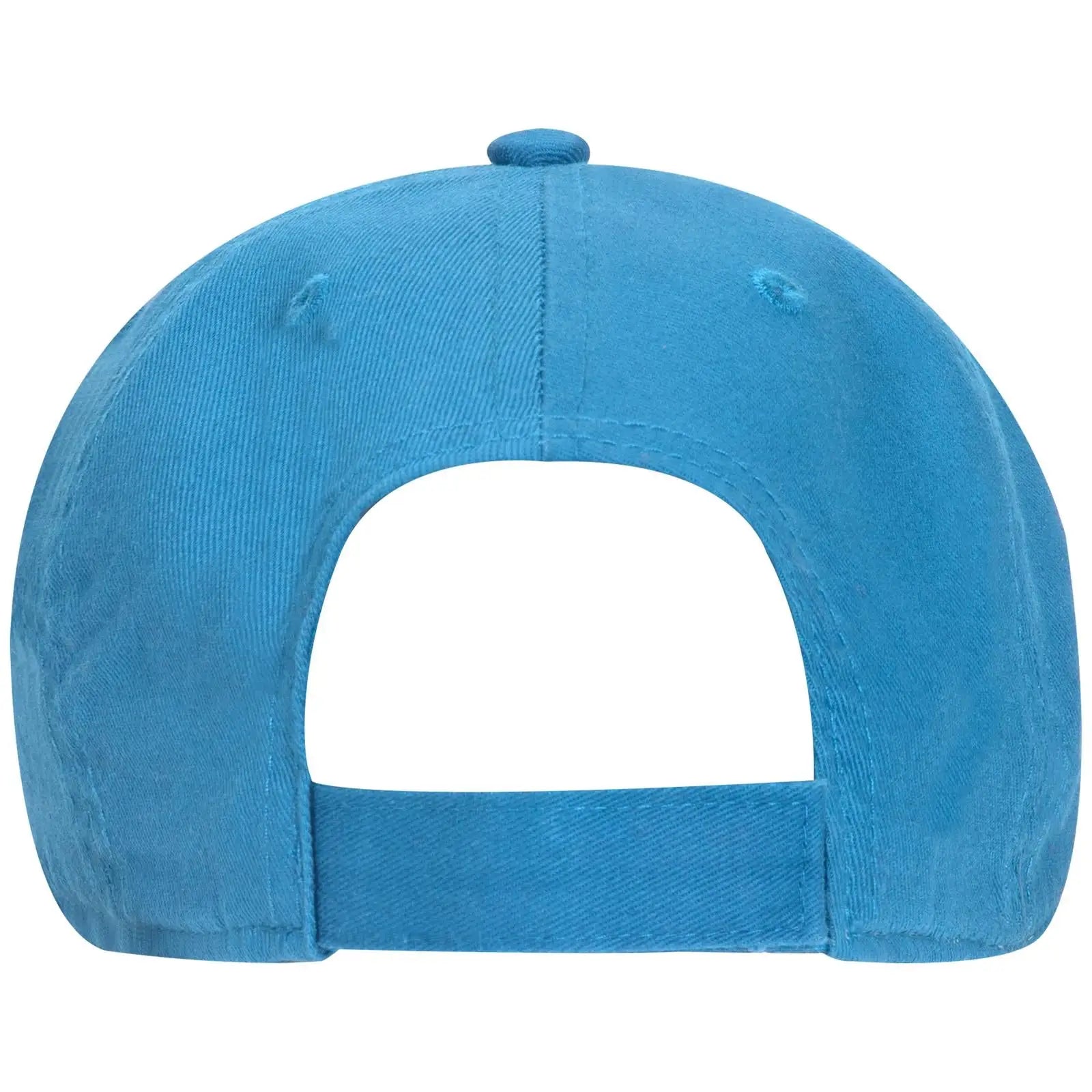 OTTO 18-692 6 Panel Low Profile Dad Cap - Lake Blue
