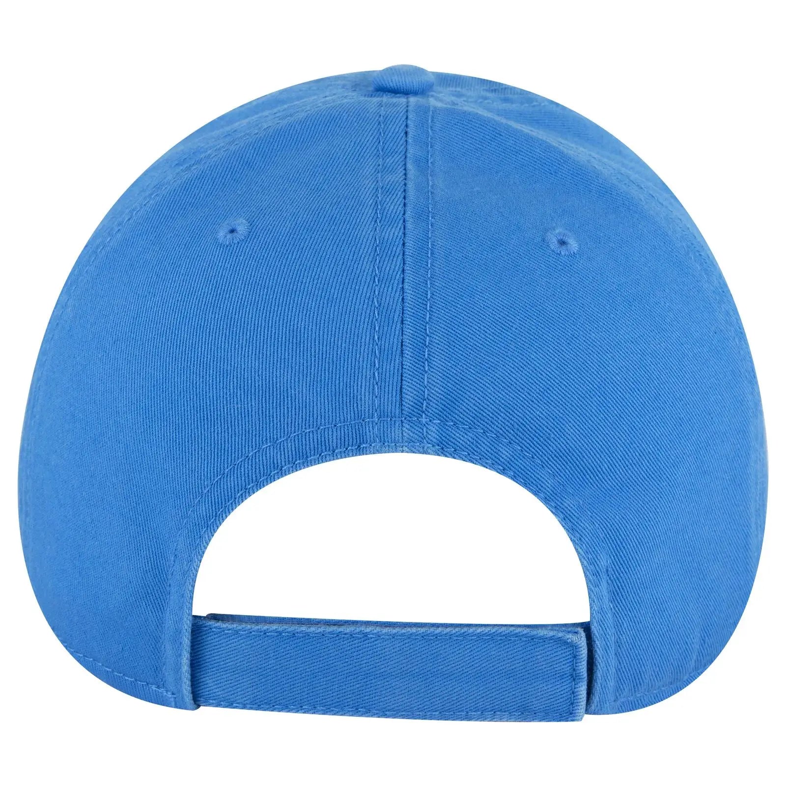 OTTO 18-692 6 Panel Low Profile Dad Cap - Lake Blue