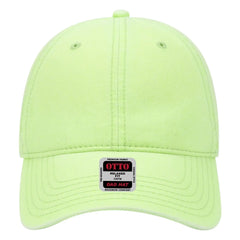 OTTO 18-692 6 Panel Low Profile Dad Cap - N. Green - N. Green / 6 1/2’’ - 7 5/8’’
