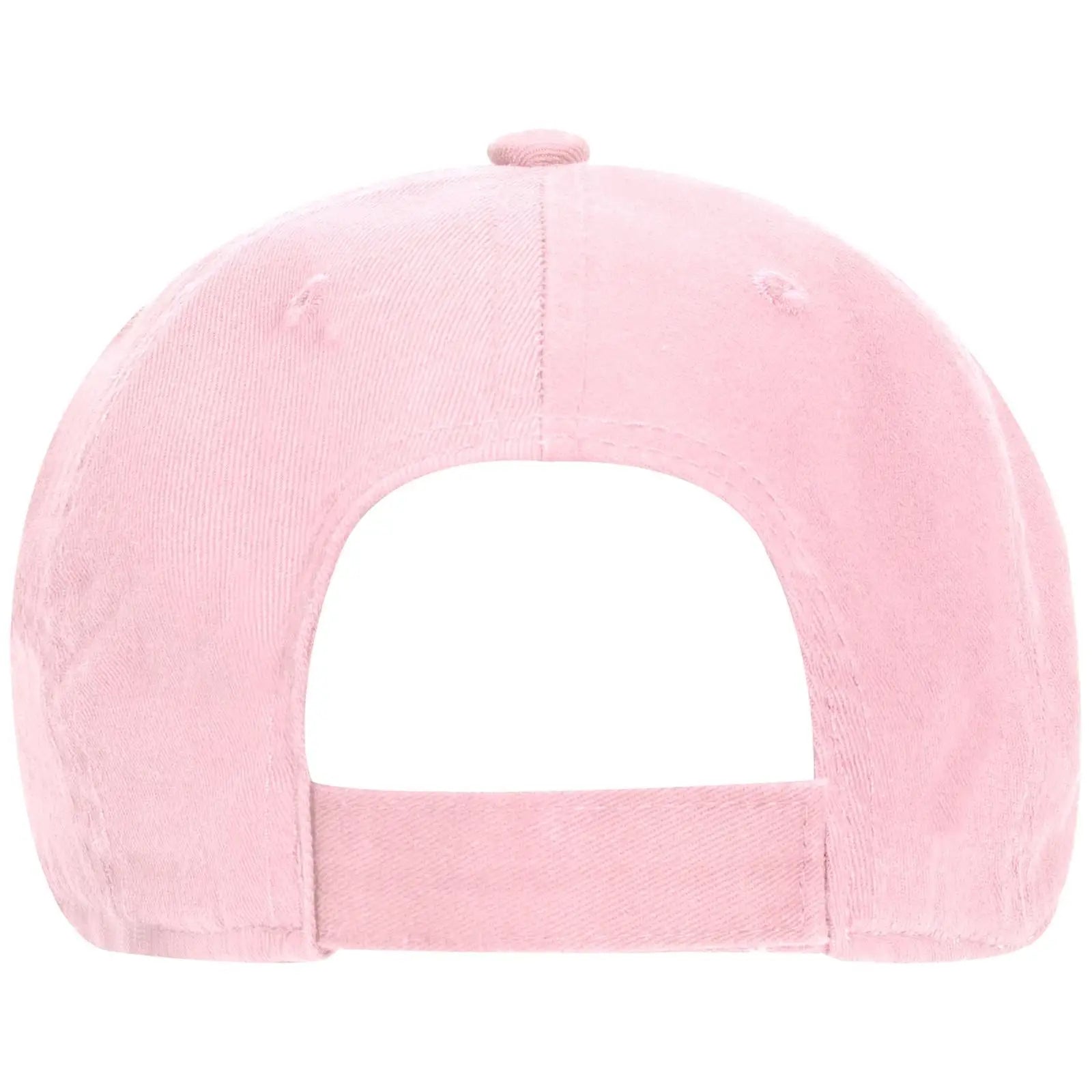 OTTO 18-692 6 Panel Low Profile Dad Cap - Pink