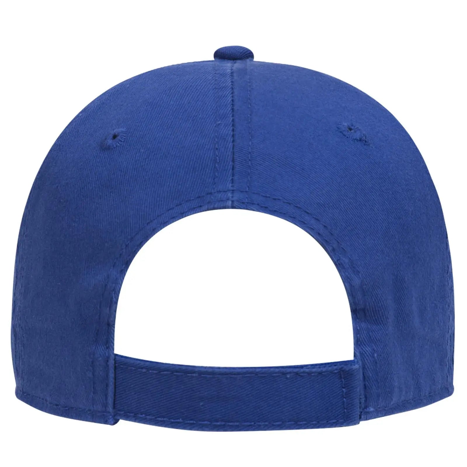 OTTO 18-692 6 Panel Low Profile Dad Cap - Royal