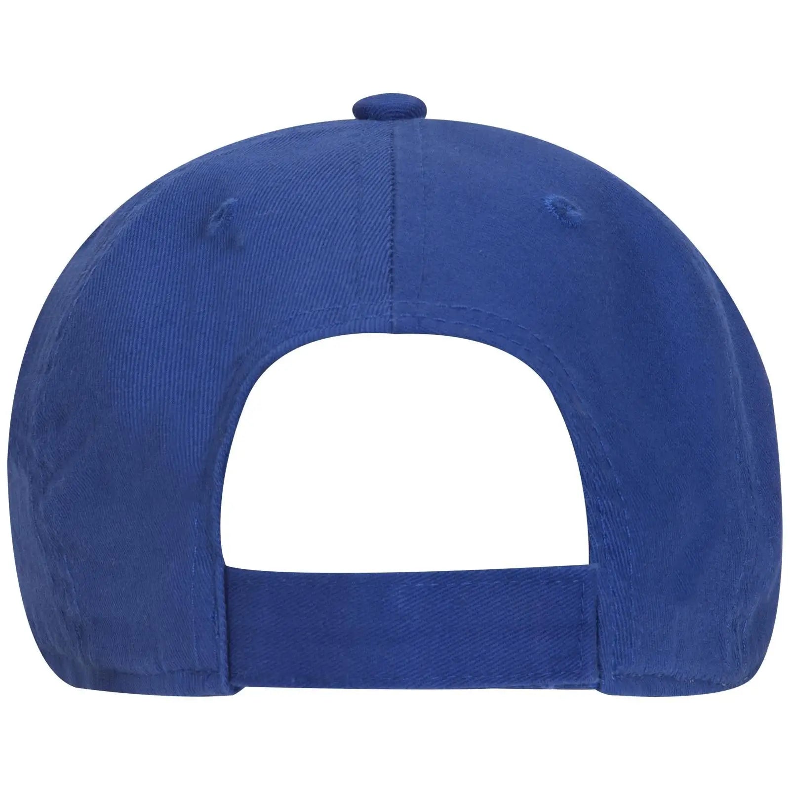 OTTO 18-692 6 Panel Low Profile Dad Cap - Royal