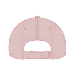 OTTO 18-692 6 Panel Low Profile Dad Cap - Soft Pink - Soft Pink / 6 1/2’’ - 7 5/8’’