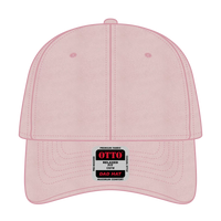 OTTO 18-692 6 Panel Low Profile Dad Cap - Soft Pink - Soft Pink / 6 1/2’’ - 7 5/8’’