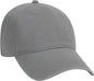 OTTO 18-692 Deluxe Garment Washed Cotton Twill Low Profile Pro Style Unstructured Soft Crown Cap - Gray - Gray