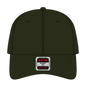 OTTO 18-711 6 Panel Low Profile Dad Cap - Dk. Ol. Green - Dk. Ol. Green / 6 1/2’’ - 7 5/8’’