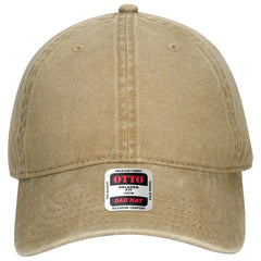 OTTO 18-711 6 Panel Low Profile Dad Cap - Khaki - Khaki / 6 1/2’’ - 7 5/8’’
