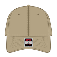 OTTO 18-711 6 Panel Low Profile Dad Cap - Khaki - Khaki / 6 1/2’’ - 7 5/8’’
