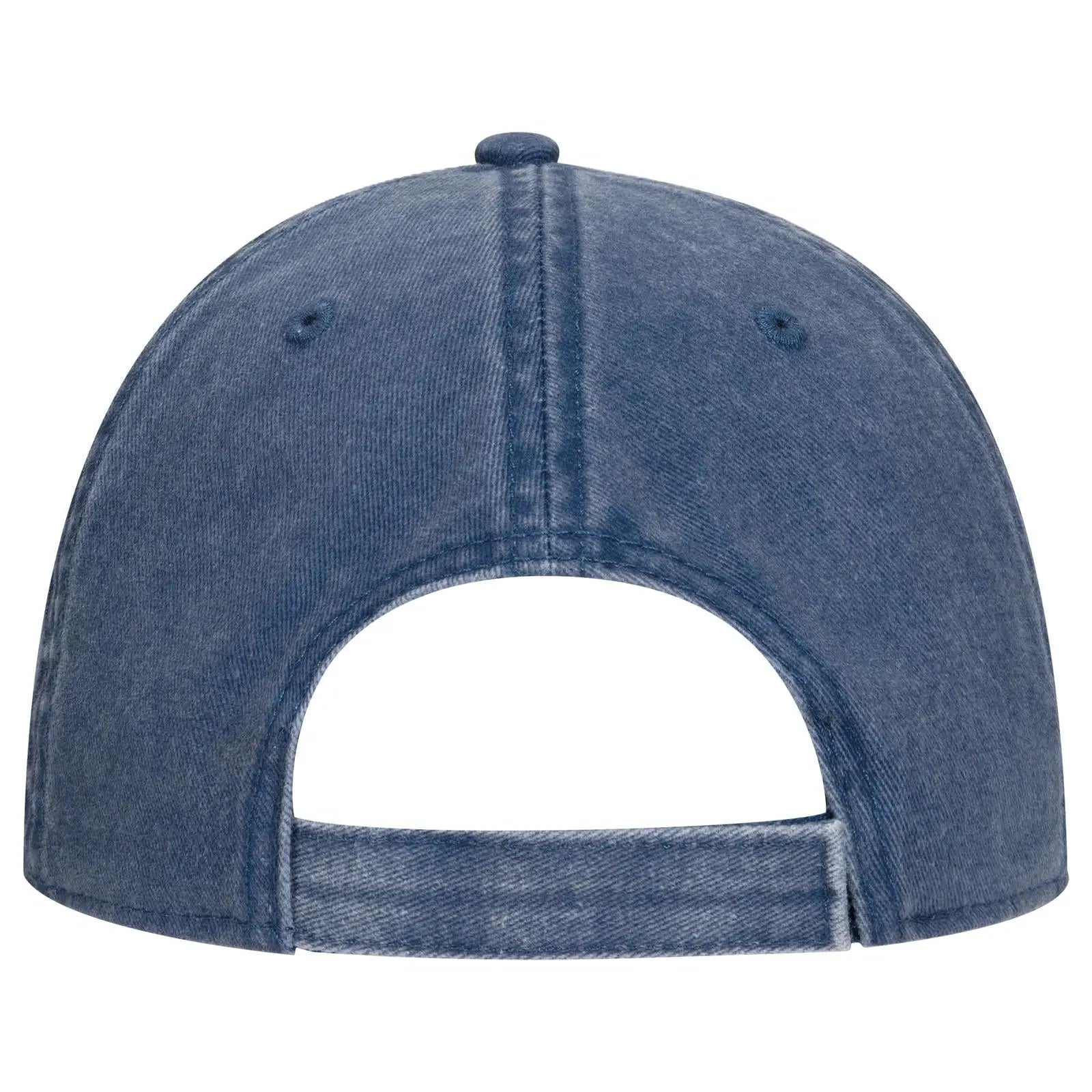 OTTO 18-711 6 Panel Low Profile Dad Cap - Navy - Navy / 6 1/2’’ - 7 5/8’’