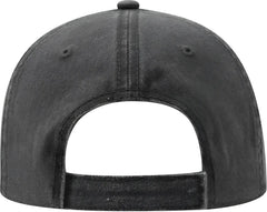OTTO 18-711 Superior Washed Pigment Dyed Cotton Twill Low Profile Pro Style Cap - Charcoal Gray - Dark Gray / One Size