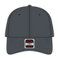 OTTO 18-772 6 Panel Low Profile Dad Cap - Char. Gray - Char. Gray / 6 1/2’’ - 7 5/8’’