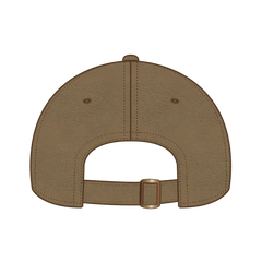 OTTO 18-772 6 Panel Low Profile Dad Cap - Coyote Brown - Coyote Brown / 6 1/2’’ - 7 5/8’’