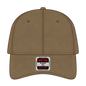 OTTO 18-772 6 Panel Low Profile Dad Cap - Coyote Brown - Coyote Brown / 6 1/2’’ - 7 5/8’’
