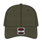 OTTO 18-772 6 Panel Low Profile Dad Cap - Dk. Ol. Green - Dk. Ol. Green / 6 1/2’’ - 7 5/8’’
