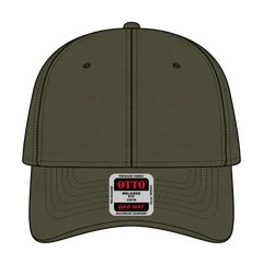 OTTO 18-772 6 Panel Low Profile Dad Cap - Dk. Ol. Green - Dk. Ol. Green / 6 1/2’’ - 7 5/8’’