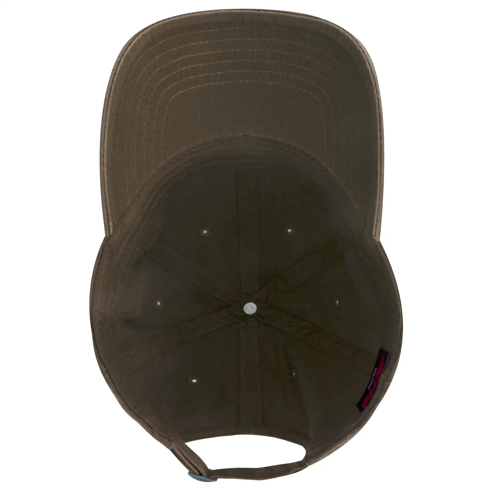 OTTO 18-772 6 Panel Low Profile Dad Cap - Dk. Ol. Green - Dk. Ol. Green / 6 1/2’’ - 7 5/8’’