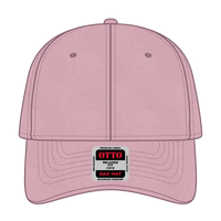 OTTO 18-772 6 Panel Low Profile Dad Cap - Dusty Rose - Dusty Rose / 6 1/2’’ - 7 5/8’’