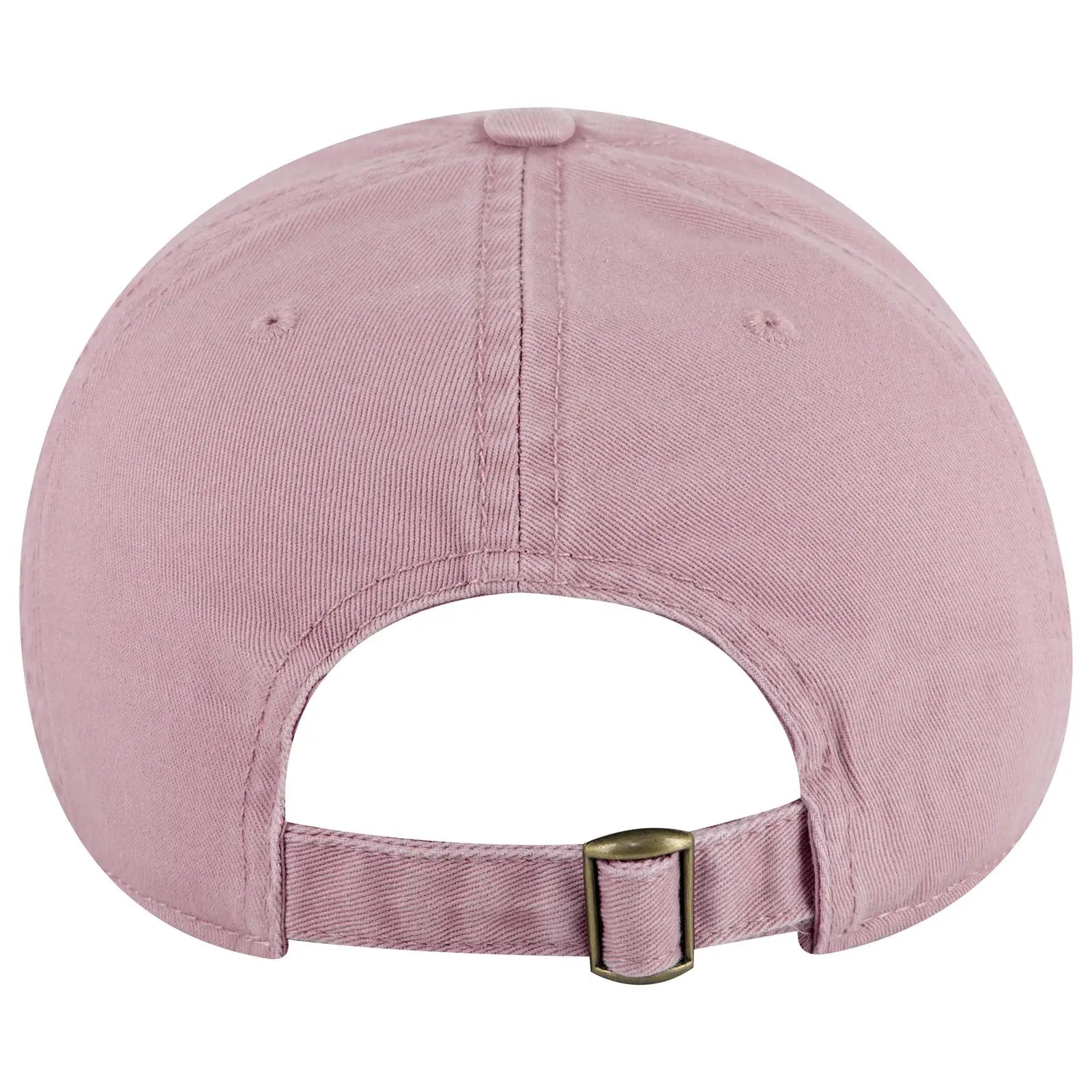 OTTO 18-772 6 Panel Low Profile Dad Cap - Dusty Rose - Dusty Rose / 6 1/2’’ - 7 5/8’’
