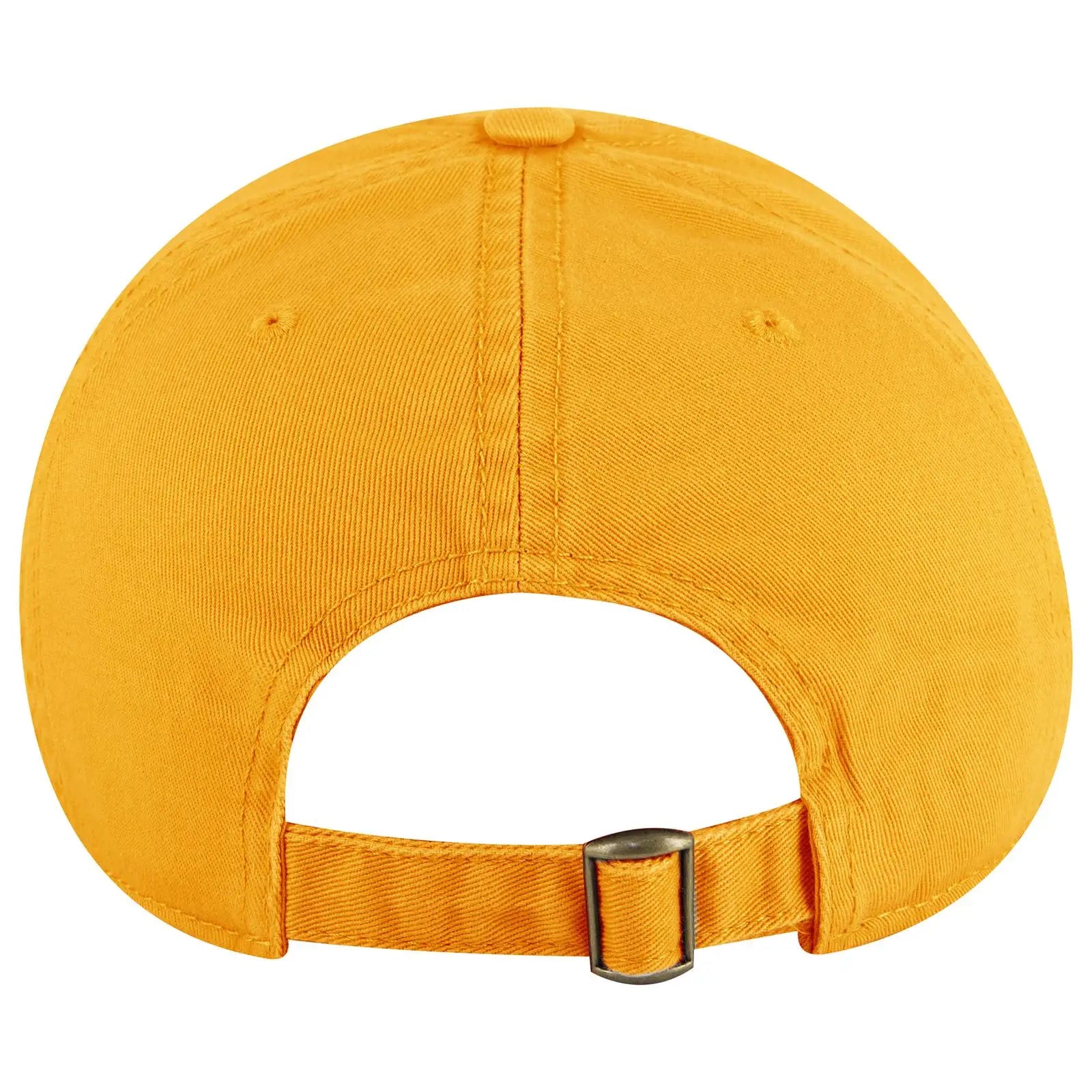 OTTO 18-772 6 Panel Low Profile Dad Cap - Gold - Gold / 6 1/2’’ - 7 5/8’’
