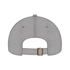 OTTO 18-772 6 Panel Low Profile Dad Cap - Gray - Gray / 6 1/2’’ - 7 5/8’’