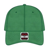 OTTO 18-772 6 Panel Low Profile Dad Cap - Kelly - Kelly / 6 1/2’’ - 7 5/8’’